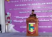 Abdul Hakim Mempersembahkan Inspirasi untuk Indonesia Emas 2045 di Wisuda SDIT-SMPIT Teladan Kotaagung Tanggamus