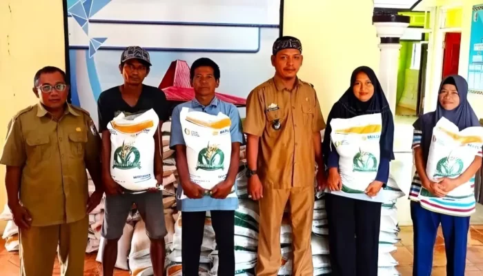 Bantuan Beras BPNT Disalurkan ke 144 Petambak Bumi Dipasena Jaya untuk Perkuat Ketahanan Pangan