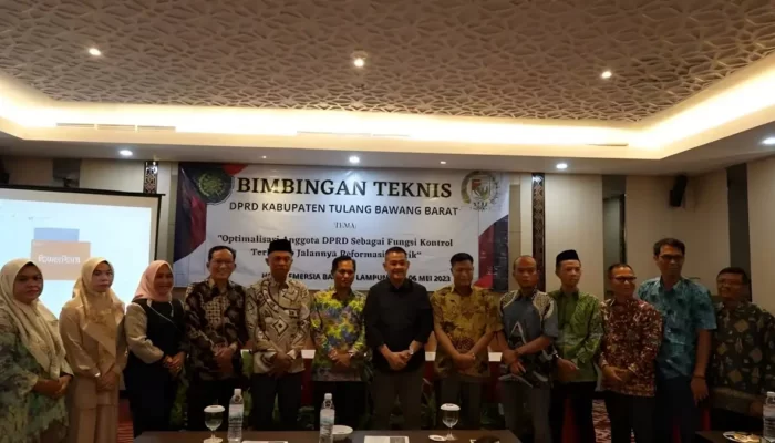 Bimtek Anggota DPRD Tulangbawang Barat: Meningkatkan Kapasitas dan Penguatan Kinerja untuk Kemajuan