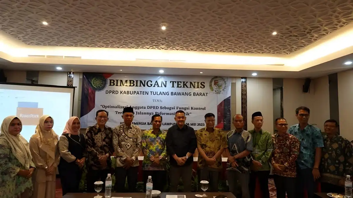 Bimtek Anggota DPRD Tulangbawang Barat Meningkatkan Kapasitas dan Penguatan Kinerja untuk Kemajuan