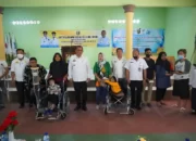 Dinas Sosial Lampung Bersama UPSK Sediakan Bantuan bagi 100 Penyandang Disabilitas di Lampung Timur