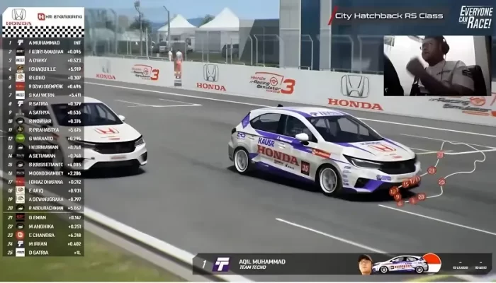 Simracer Nasional Merajai Honda Racing Simulator Championship 3: Kesuksesan yang Tak Terbantahkan 2 Honda Prospect Motor (HPM) dan HM Engineering Mengadakan Kompetisi Simulasi Balap untuk Peserta Mancanegara