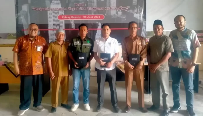 Ini Alasan Mengapa OJK Lampung Gencarkan Sosialisasi Waspada Investasi di P3UWL Tulang Bawang