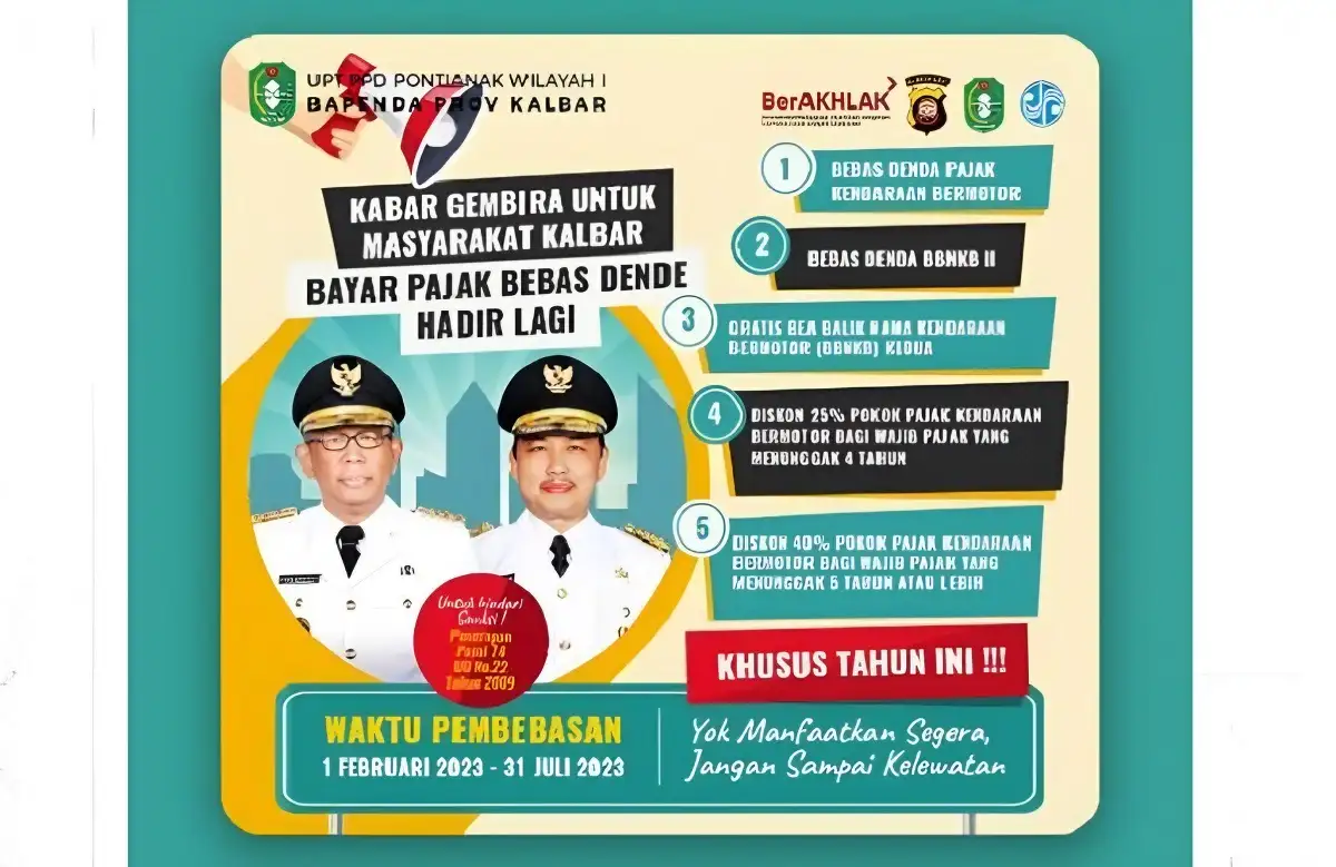 Ini Dia Daerah-daerah yang Melakukan Pemutihan Pajak Kendaraan di Bulan Juni 2023