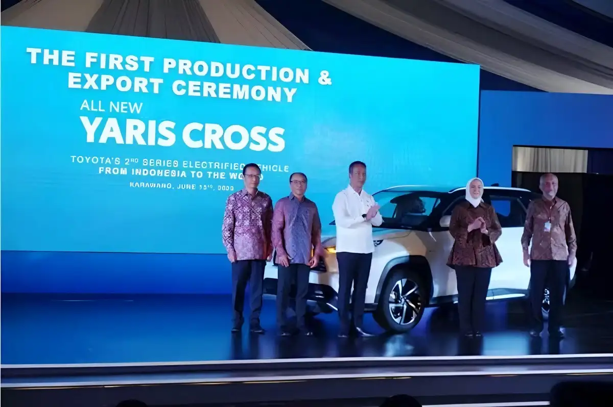 Ini Dia Target Toyota Ekspor 22 Ribu Unit All New Yaris Cross Tahun Ini!