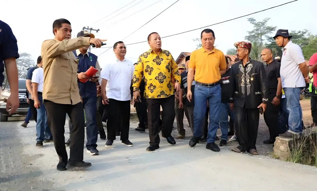 Inspeksi Gubernur terhadap Progres Rehabilitasi Jalan Provinsi di Tubaba dan Way Kanan