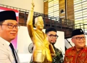 Patung Bung Karno di Bandung: Tinggi 22,3 Meter dan Menghabiskan Anggaran Rp14,5 Miliar, Mencetak Rekor Tertinggi di Dunia!
