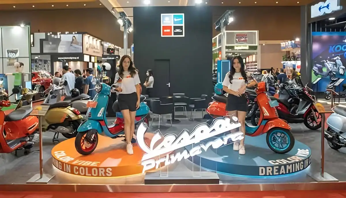 Piaggio Memburu Harga Terbaik di Jakarta Fair Kemayoran 2023