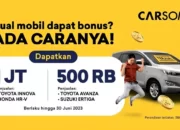 Raih Keuntungan Optimal Jual Mobil Bekas dengan CARSOME, Nikmati Bonus Menggiurkan Hingga 2 Juta
