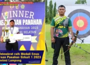 Ricky Kevin, Mahasiswa UTI Membawa Pulang Medali Emas di Kejuaraan Panahan Sirkuit 1 2023