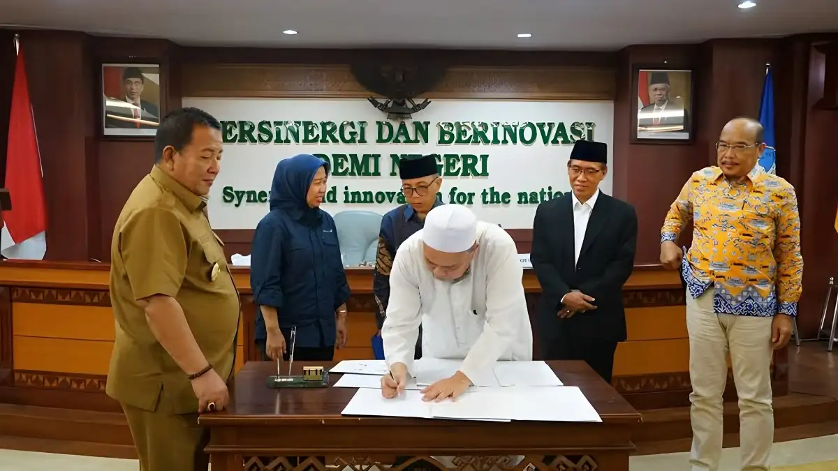 Sinergi Sukses Gubernur Lampung, IIB Darmajaya, dan Empat PTN-PTS Sepakat MoU KKN Siger