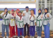 Bertenaga! Wali Kota Metro Dukung Tujuh Atlet Taekwondo Menuju Kejurnas Kemenpora RI di Banten