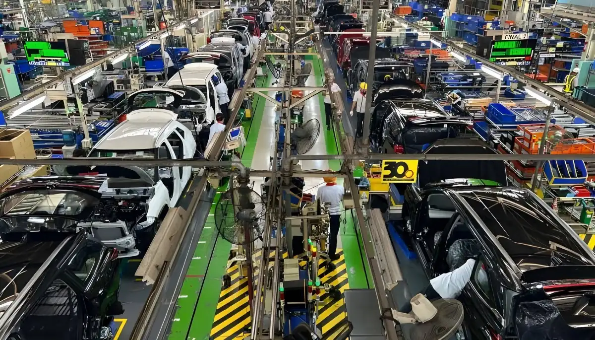 Di Balik Layar Proses Produksi Toyota Yaris Cross di Pabrik TMMIN