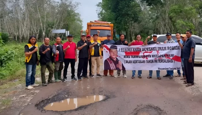 Ini Dia Prestasi Imam Rohadi Mewujudkan Pembangunan Jalan Kertosari-Tanjung Sari di Lampung Selatan dengan Dana Aspirasinya