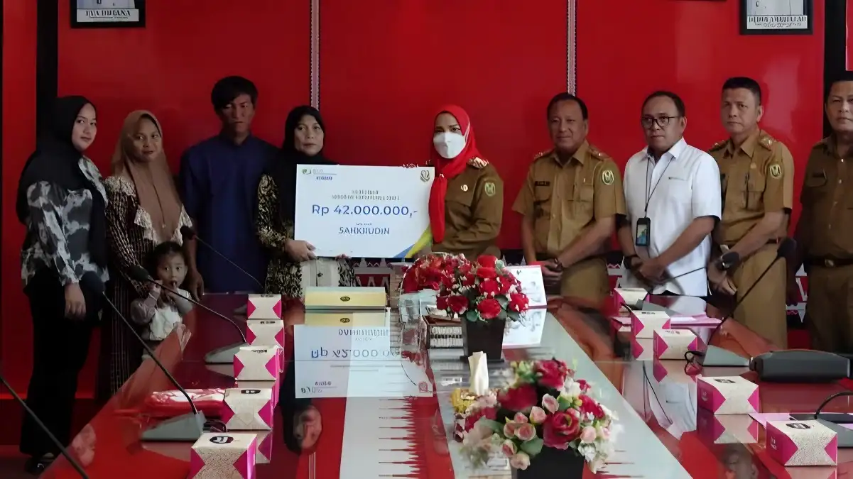 Inisiatif BPJS Tenaga Kerja dan Pemkot Bandar Lampung Ahli Waris Nelayan Mendapatkan Perlindungan Asuransi Kematian