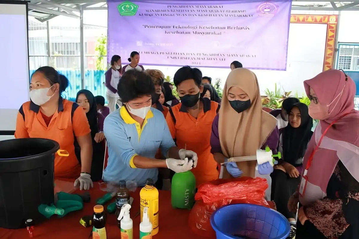 Inovasi Universitas Malahayati Transformasi Kesehatan di Lapas Perempuan Bandar Lampung Menggunakan Teknologi Berbasis Kesmas