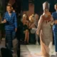 Keanggunan Sulam Jelujur Istri Bupati Pesawaran Mempesona dalam Bali Fashion Parade 2023