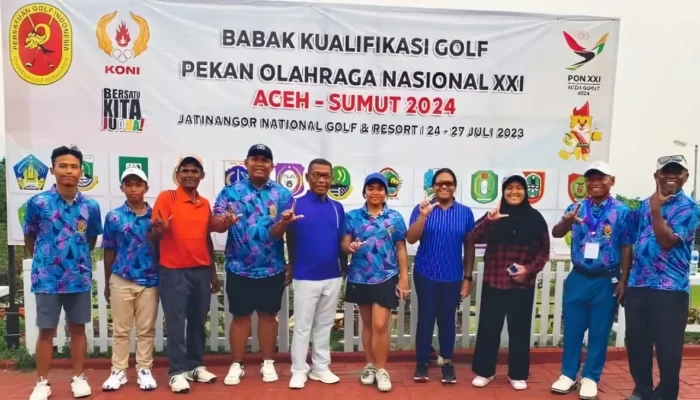 Ketua PGI Mirza Berbangga: Golf Putri Lampung Melaju ke PON sebagai Hasil Kerja Keras Bersama!