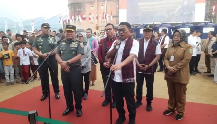 Langkah TNI AD Dalam Memerangi Stunting Mendapat Apresiasi dari Wamenkes Melalui Pengadaan Air Bersih
