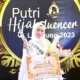 Mahasiswi Unila, Alisha Andayani, Memenangkan Gelar Putri Hijab Fluencer Lampung 2023