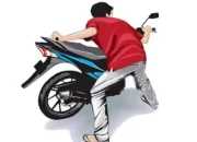 Maling Membawa Kabur Honda Beat Warga Kalianda Hanya dalam Lima Menit!