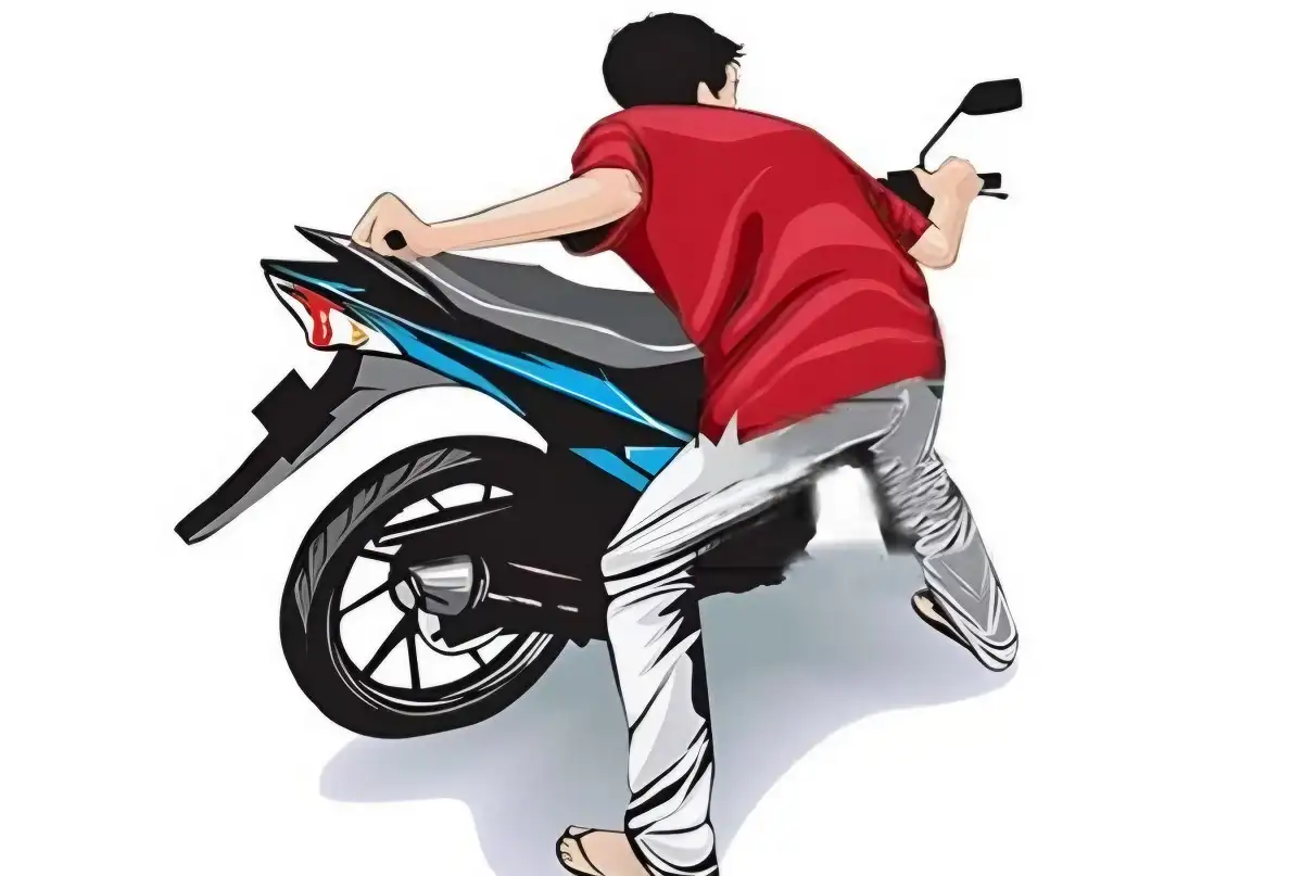Maling Membawa Kabur Honda Beat Warga Kalianda Hanya dalam Lima Menit!