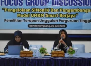 Menyajikan SKPD di Pesawaran, Dosen IIB Darmajaya Selenggarakan FGD “SiMoniK: Solusi Cerdas Mengembangkan UMKM Menuju Kesuksesan”