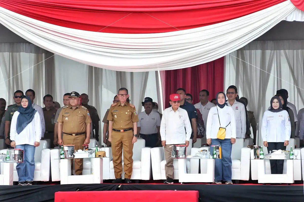 Momentum Jumbara Nasional IX Tahun 2023 Pemprov Lampung Mendorong PMR untuk Terus Membara dalam Melayani Kemanusiaan