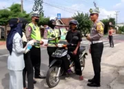 Operasi Patuh 2023 Sukses! Polres Pringsewu Menangani Tiga Kasus Kecelakaan dan Ribuan Pelanggar Lalu Lintas Ditindak