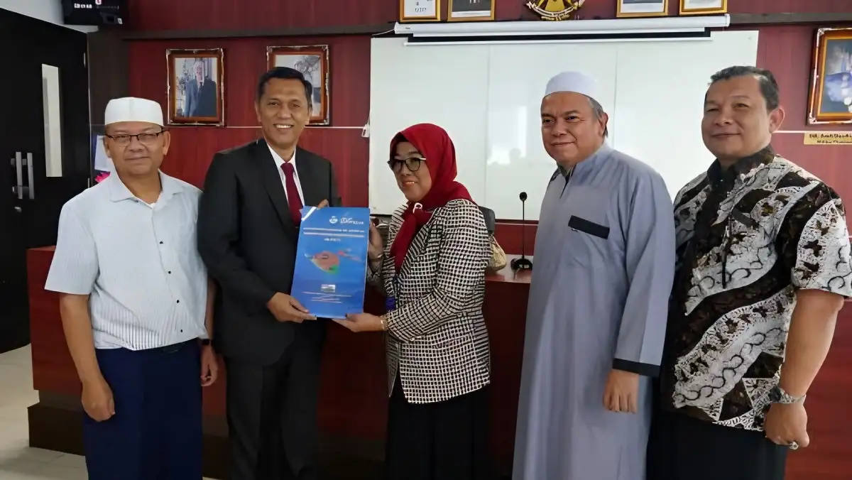 Peresmian Penunjukan Dua Dosen IIB Darmajaya sebagai Lektor Kepala oleh Kepala LLDikti Wilayah II