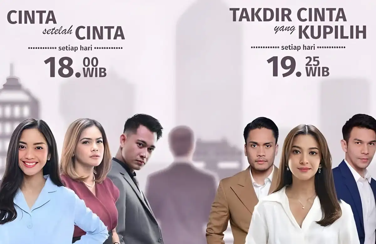 Peringkat Mantap! Rating Sinetron TV Teratas Hari Ini, Jumat 28 Juli 2023 Takdir Cinta Yang Kupilih Menempati Posisi 3