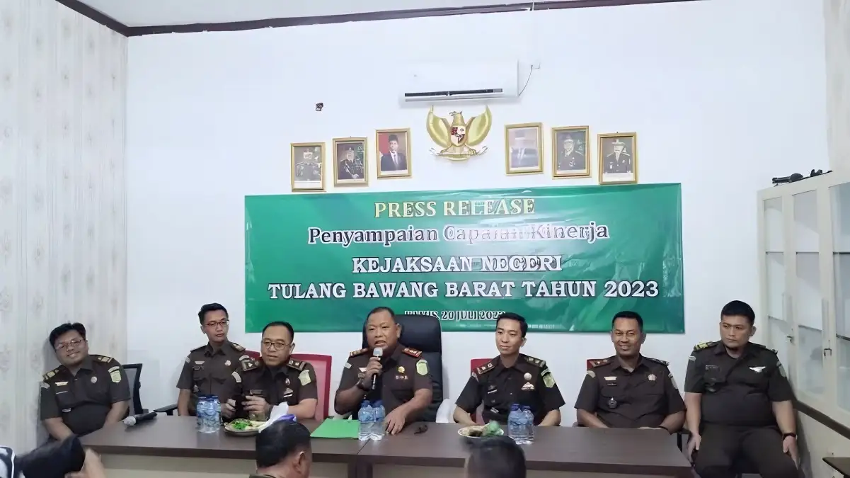 Rekor Kejaksaan Negeri Tulangbawang Barat Menangani 90 Perkara Hukum, Narkotika Mendominasi!