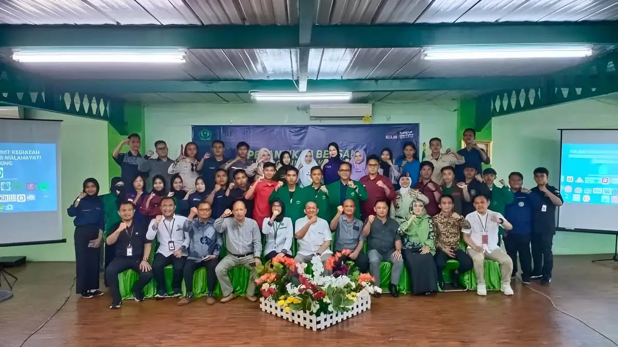 Rektor Universitas Malahayati Melantik 34 Kepala Organisasi Mahasiswa Kampus