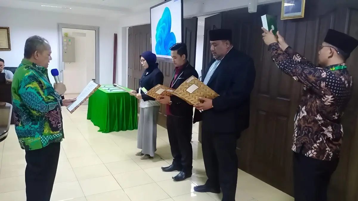 Rektor Universitas Malahayati Melantik 4 Pejabat Baru, Inilah Nama Mereka!