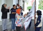 Riana Sari Memimpin Kontingen PMR Lampung Menuju Jumbara PMR Nasional IX 2023