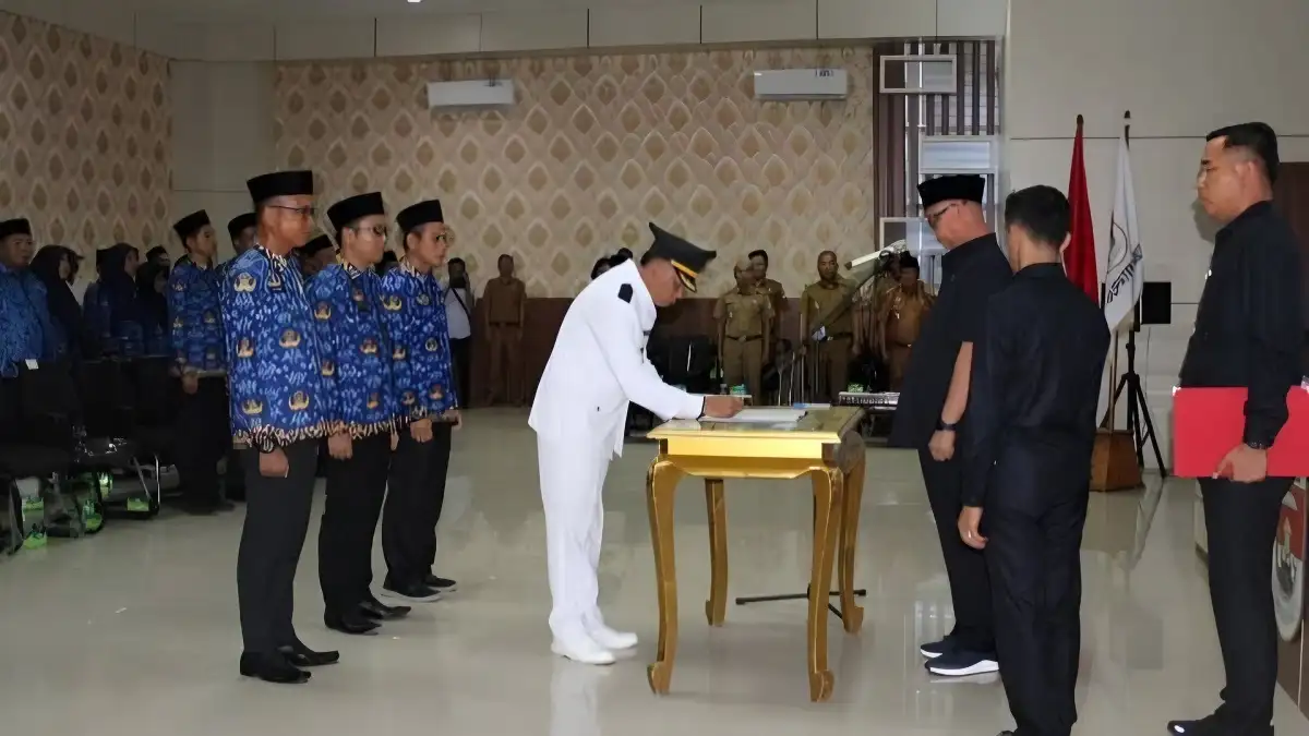 Sekda Mesuji Melantik 58 Pejabat dengan Berbagai Peran Penting untuk Meningkatkan Efektivitas dan Pengawasan