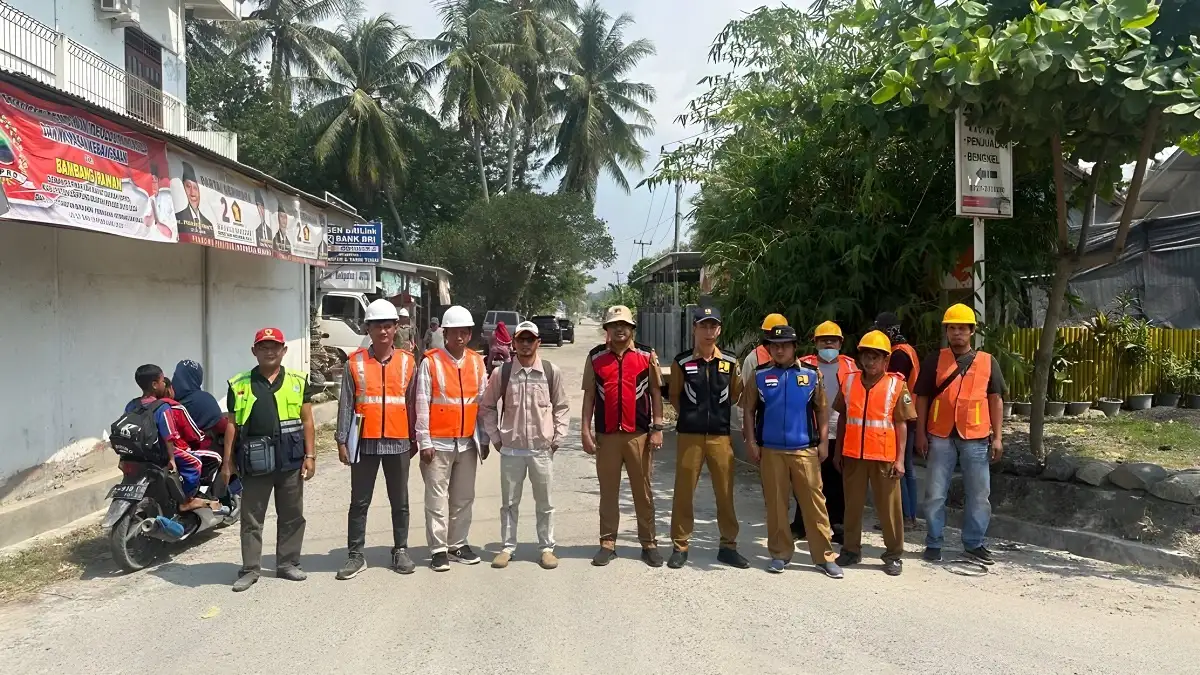 Sukses! Pemkab Lampung Selatan Perbaiki Ruas Jalan di Sragi dan Suban Merbau Mataram