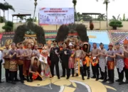 Tampilan Gemilang: Polres Tanggamus dan TNI Memukau dengan Seni Reog Ponorogo