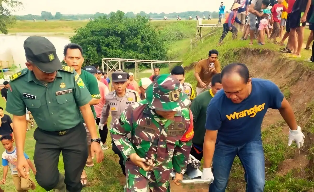Tragedi di Sungai Way Bungur Lampung Timur Bocah 11 Tahun Dilanda Takdir Tragis saat Bermain, Ditemukan Meninggal dalam Keadaan Hanyut