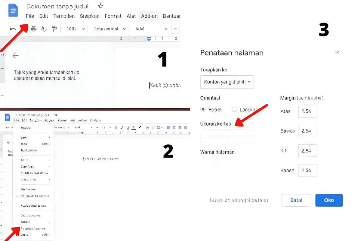 Transformasi Margin di Google Docs dan Microsoft Word Panduan Praktis!
