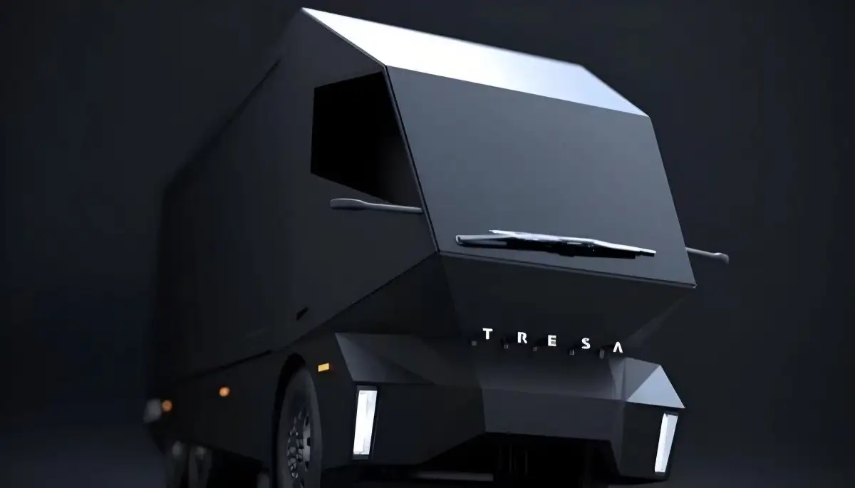 Truk Listrik Asal India Menantang Tampang Aneh Tesla Cybertruck