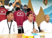 Unit Jatanras Polda Lampung Menangkap Tiga Pria Asal Pesawaran yang Terlibat dalam 17 Kasus Jambret di Bandar Lampung