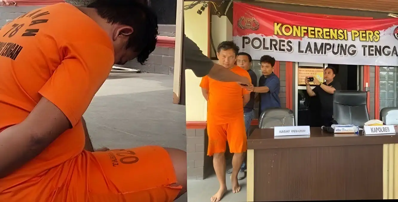 Usai Viral Diadukan Anaknya ke Jokowi, Polisi Tangkap Pria Pembunuh Istri Asal Lampung Tengah di Kalimantan