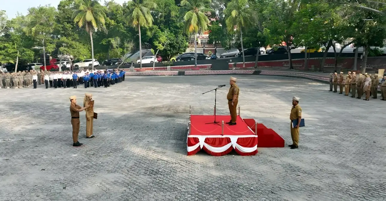 Absensi Online Pegawai di Pemkab Lampung Selatan Mulai Diterapkan, Sanksi Tegas Menanti Jika Tak Absen