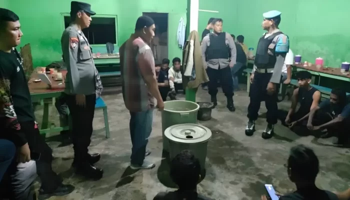 Razia Lapo Tuak Polres Pringsewu: Angka Kriminal Remaja Meningkat, Ratusan Liter Disita