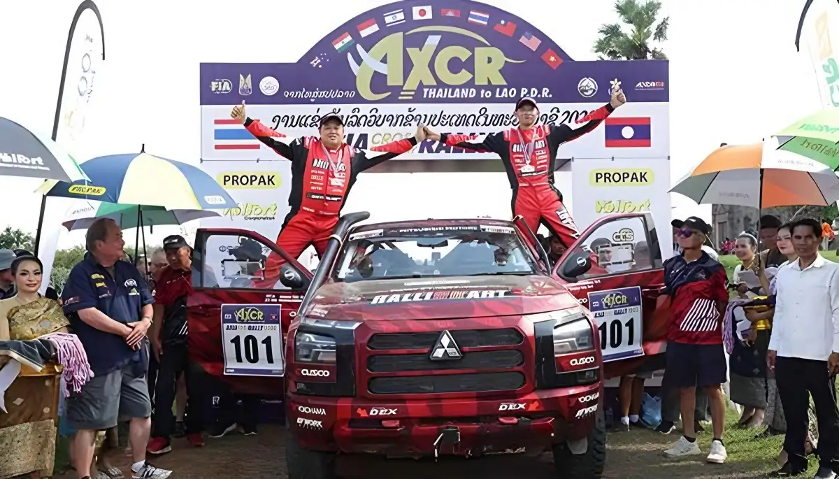 Berkat All New Triton, Mitsubishi Ralliart Jadi Tim Terbaik Di AXCR 2023