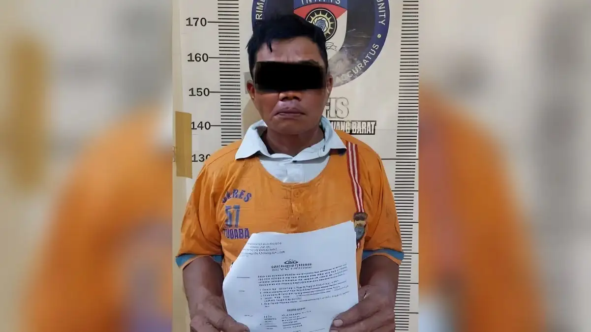Cabuli Anak Gadis Tetangga, Polisi Tangkap Kakek Asal Tulangbawang Barat ini