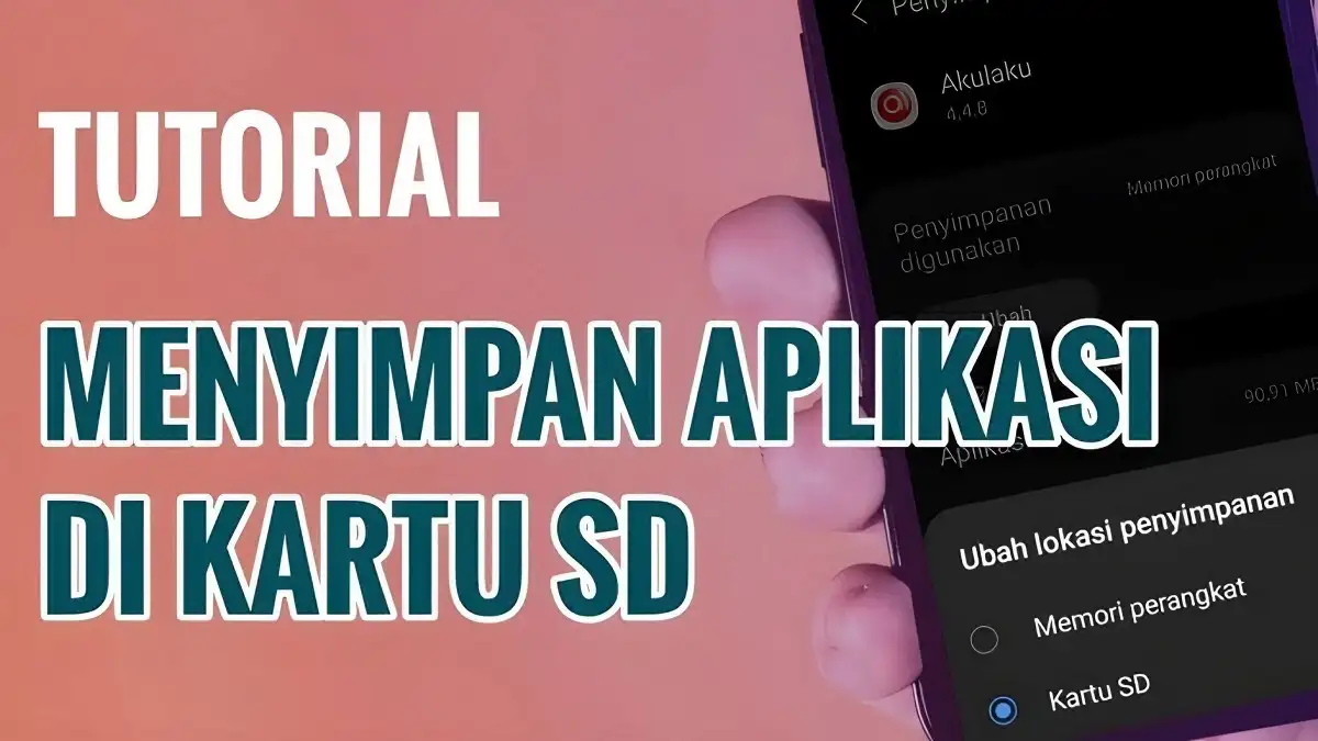 Cara memindahkan aplikasi ponsel ke kartu mikro SD