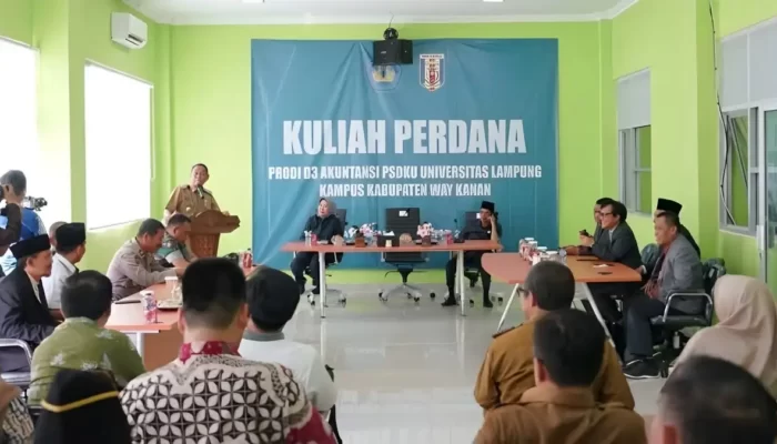 Ini Dia! Program Studi DIII Akuntansi Diresmikan di Kampus PSDKU Unila Way Kanan dengan Pembelajaran Perdana yang Menginspirasi