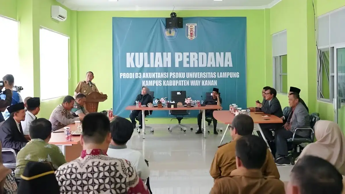 Dibuka Prodi DIII Akuntansi, Kampus PSDKU Unila di Way Kanan Mulai Gelar Pembelajaran Perdana